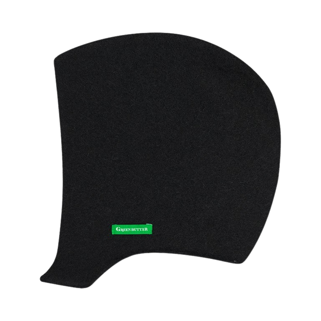 그린버터 우먼 슈퍼키드 모헤어 바라클라바 블랙(Greenbutter Women Superkid Mohair Balaclava Black)