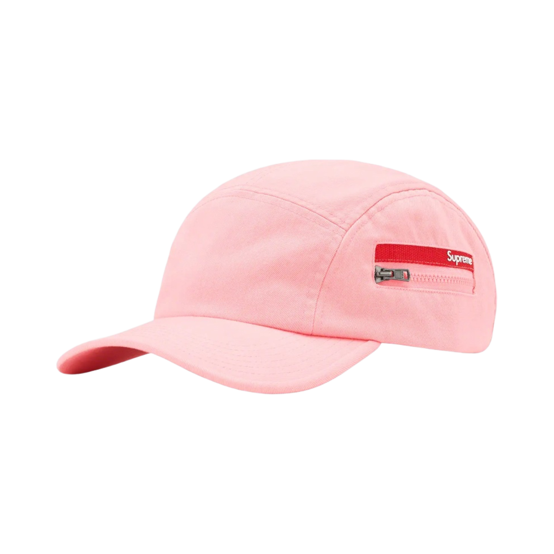 슈프림 집 포켓 캠프캡 핑크 - 22SS(Supreme Zip Pocket Camp Cap Pink - 22SS) - 1