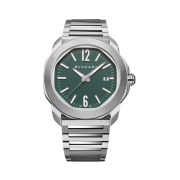 Bulgari Octo Roma 41mm Watch Stainless Steel Green