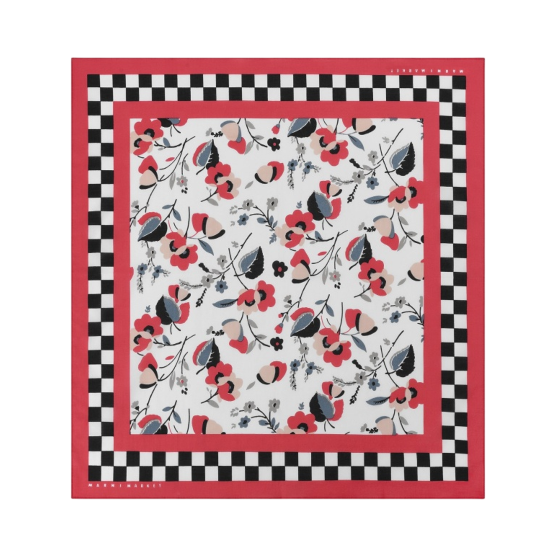 마르니 마켓 반다나 포피 레드(Marni Market Bandana Poppy Red) - 1