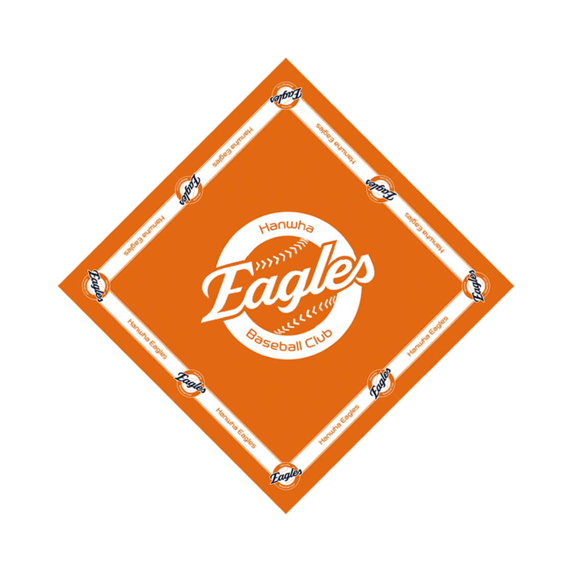 한화 이글스 반다나 오렌지(Hanwha Eagles Bandana Orange)