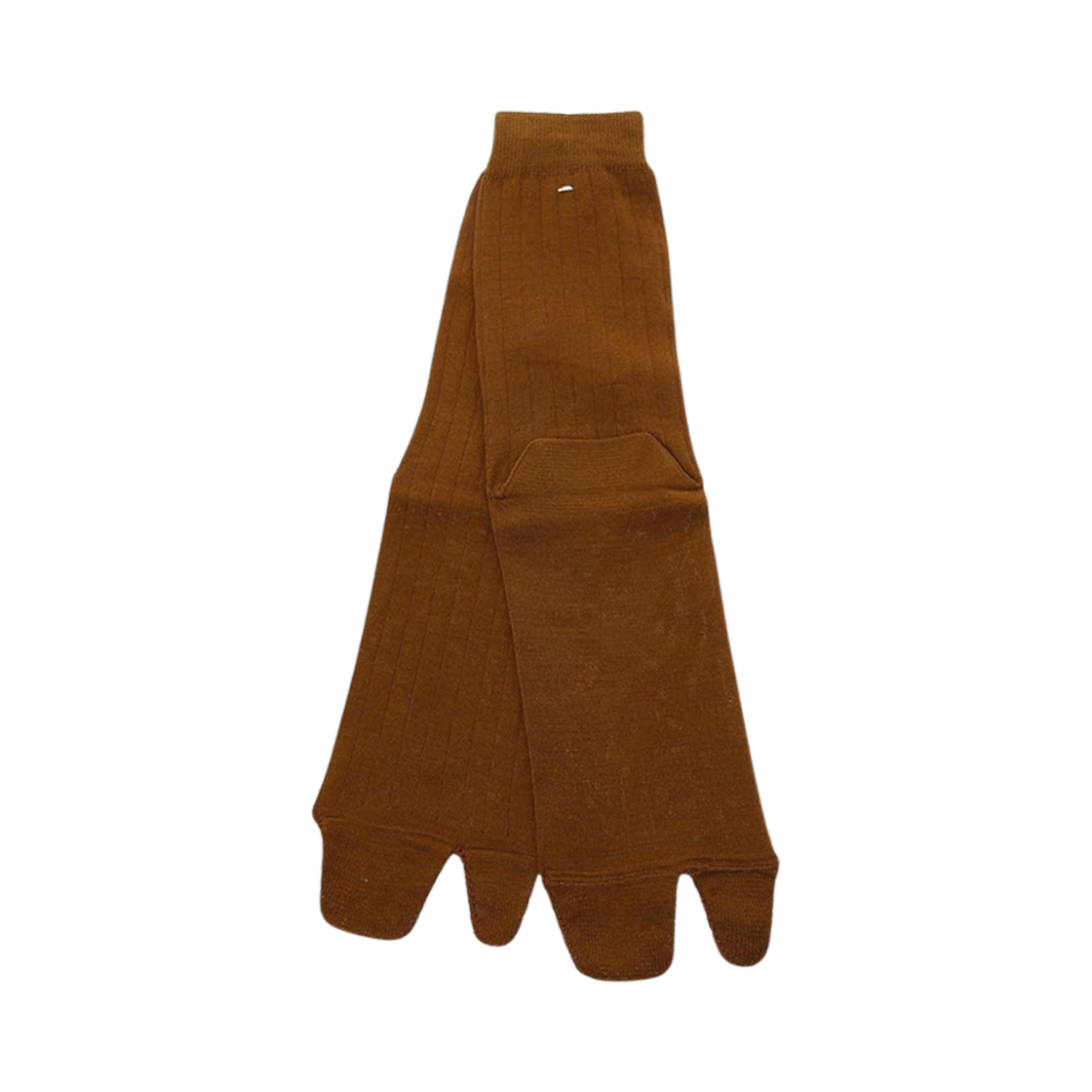S51TL0051S17868133 Maison Margiela Tabi Socks Camel