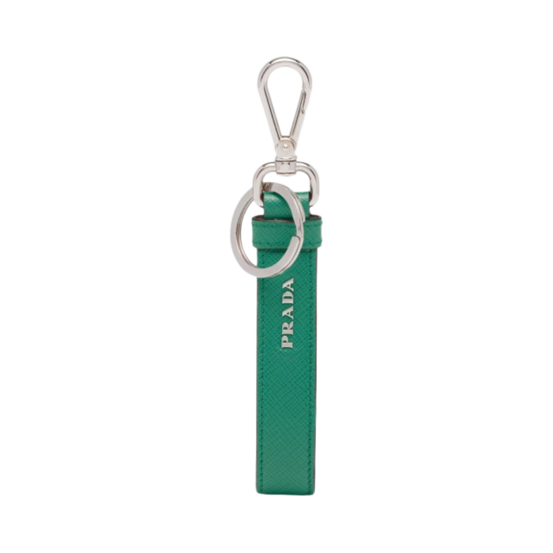 프라다 사피아노 레더 키체인 망고(Prada Saffiano Leather Keychain Mango) - 2