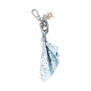 Vacant Archive Dyed Bandana Keyring Sky