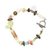 TOWTOW.ARCHIVE Paisley Symbol Bracelet Melon Green
