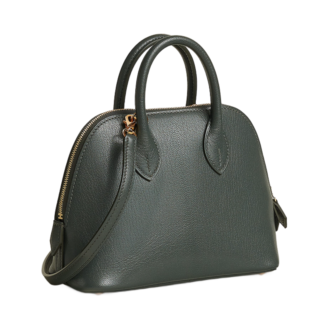 에르메스 볼리드 1923 미니 백 샴킬라 & 골드 하드웨어 베르 망그로브(Hermes Bolide 1923 Mini Bag Chamkila & Gold Vert Mangrove) - 3
