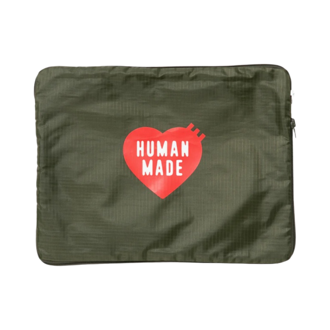 휴먼 메이드 트래블 케이스 라지 올리브 드랩