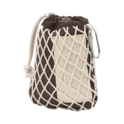 Athe garcon Net Pouch Brown