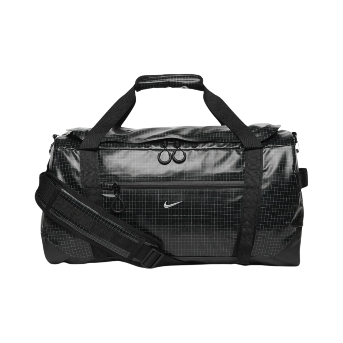 나이키 하이크 더플백 50L 블랙 라이트 스모크 그레이(Nike Hike Duffel Bag 50L Black Light Smoke Grey)