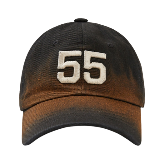 MW252-BC01-BK Margesherwood 1955 Washed Ballcap Black