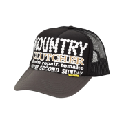 Kapital Kountry Pearl Clutcher Truck Cap Black Grey