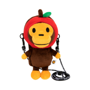 BAPE Baby Milo Plush Mobile Bag Red