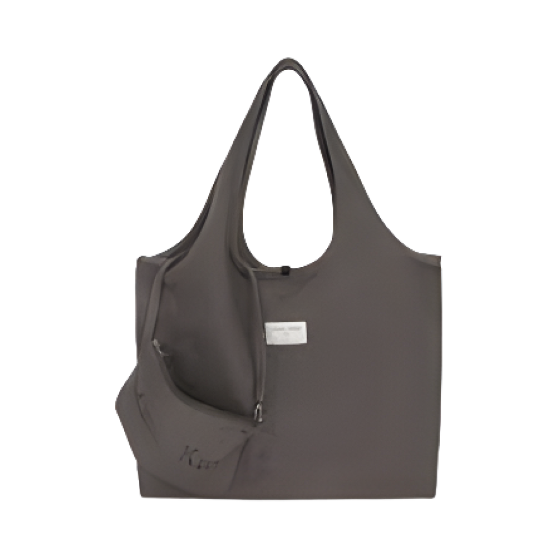 【MATIN KIM】MATIN CRACKED LOGO ECOBAG★送料・関税込 Matin Kim] MATIN CRACKED LOGO ECOBAG IN LIGHT BEIGE 正規品