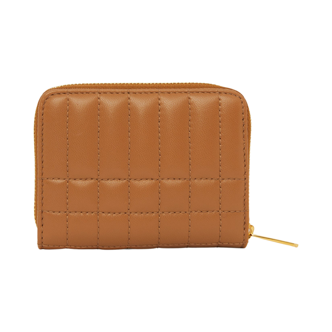 버버리 퀼티드 레더 롤라 지퍼 지갑 메이플 브라운(Burberry Quilted Leather Lola Zip Wallet Maple Brown) - 3