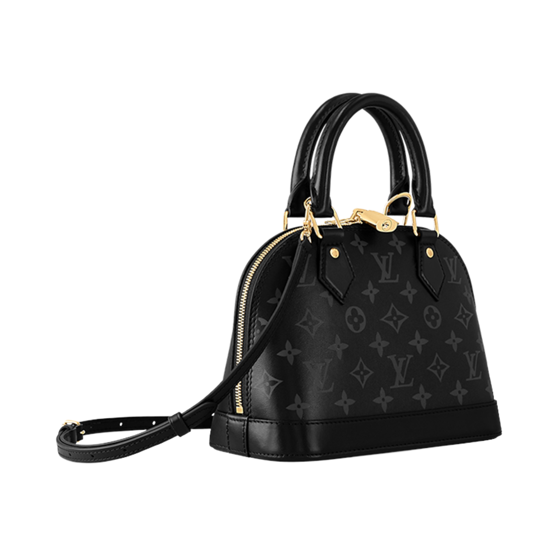 M12289 Louis Vuitton Alma BB Other Leathers Black - #2