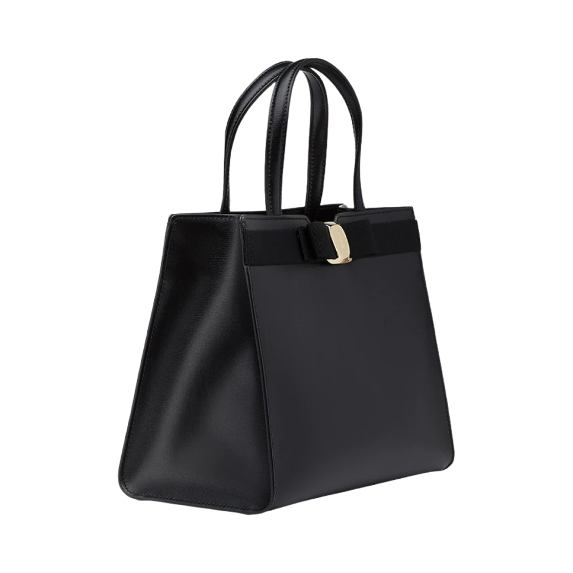 페라가모 미디움 바라 탑 핸들백 블랙(Ferragamo Medium Bara Top Handle Bag Black) - 2