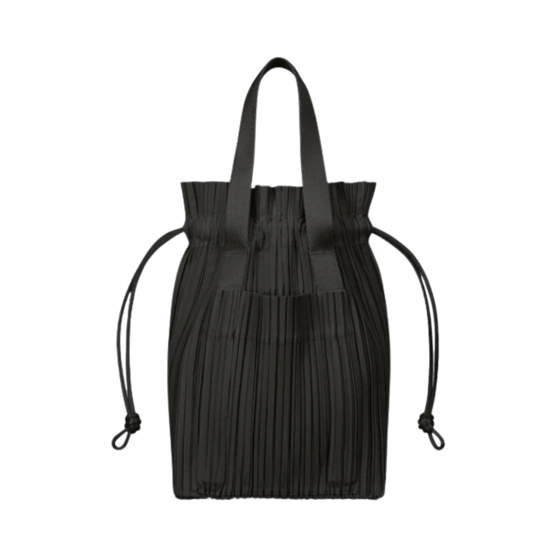 AG601-15 Pleats Please Issey Miyake Pleats Small Tote Bag Black