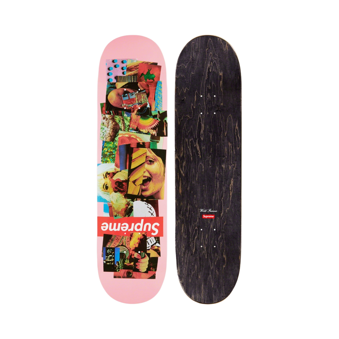 슈프림 스택 스케이트보드 덱 핑크 - 21FW(Supreme Stack Skateboard Deck Pink - 21FW) - 1