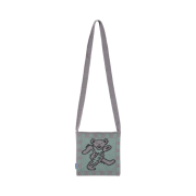 Thisisneverthat x Grateful Dead Lightning Bear Knit Mini Bag Lavender