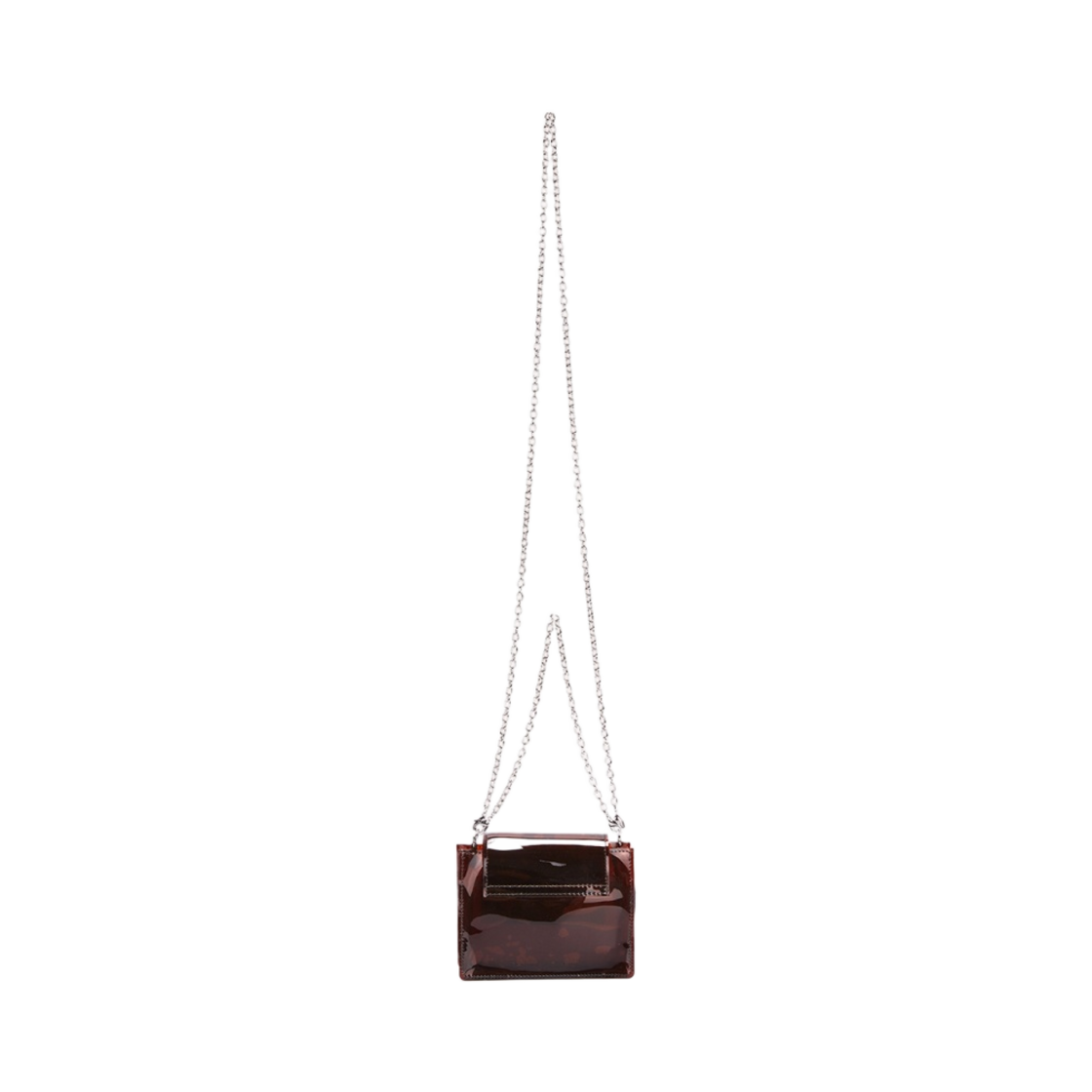마뗑킴 아코디언 젤리 미니백 브라운(Matin Kim Accordion Jelly Mini Bag Brown) - 2