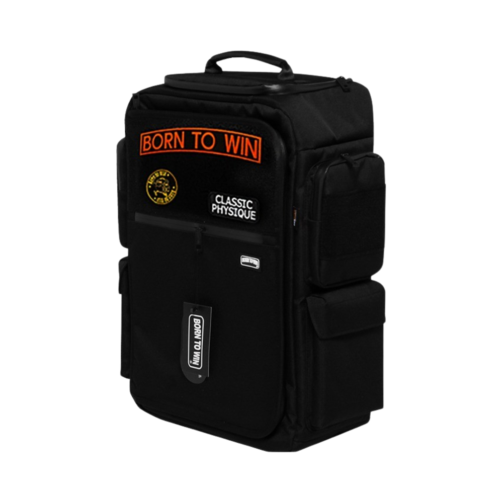 BB5UBP401BK BORN TO WIN B2 Backpack Patch Ver Black