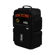 BORN TO WIN B2 Backpack Patch Ver Black