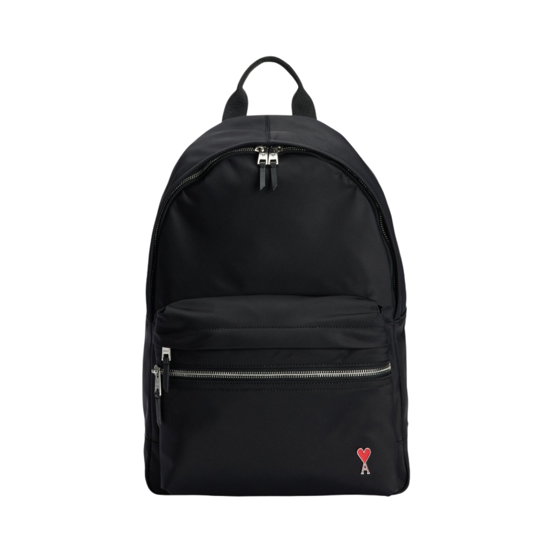 아미 하트 로고 백팩 블랙(Ami De Coeur Backpack Black)