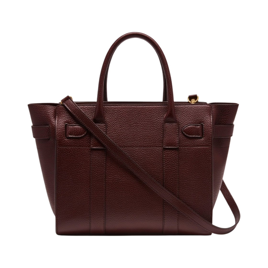 멀버리 스몰 클래식 그레인 스몰 지퍼 베이스워터 옥스블러드(Mulberry Small Classic Grain Small Zipped Bayswater Oxblood) - 3