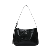 MUCENT Western Leather Shoulder Bag Black