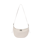 MUCENT Merlin Compact Leather Shoulder Bag Ivory