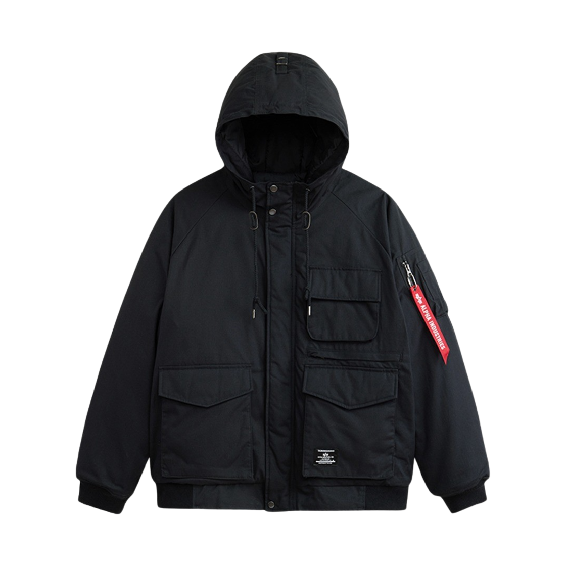 알파인더스트리 MA-1 헌팅 모드 자켓 블랙