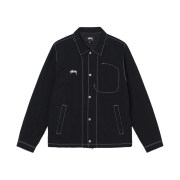 Stussy Nylon Folsom Jacket Black