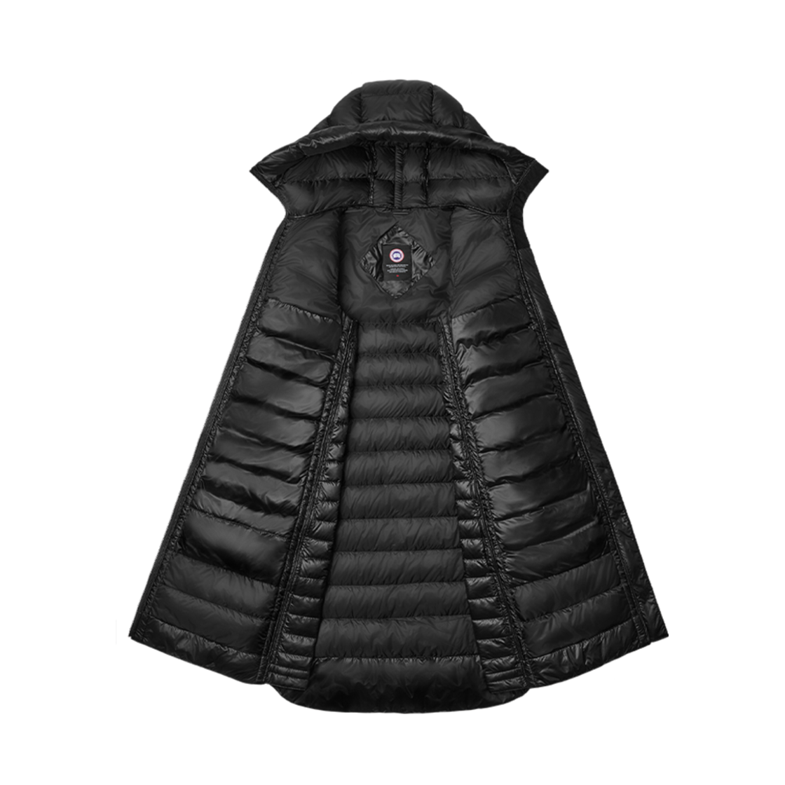(W) 캐나다 구스 록스보로 베스트 블랙 라벨 블랙((W) Canada Goose Roxboro Vest Black Label Black) - 2