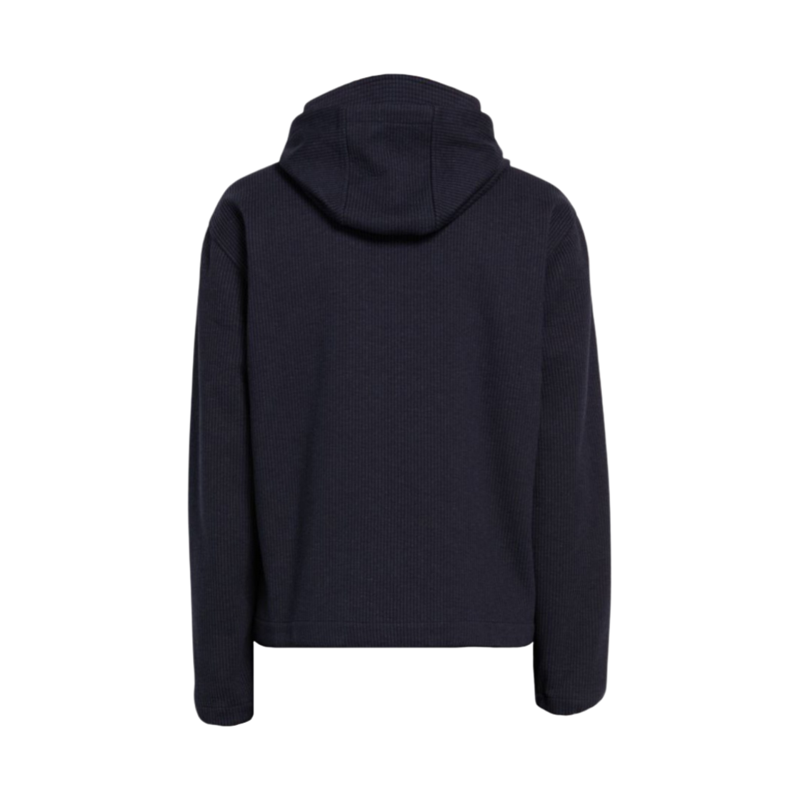 톰브라운 더블 페이스 시어서커 스냅 프론트 후드 파카 네이비(Thom Browne Double Face Seersucker Snap Front Hood Parka Navy) - 2