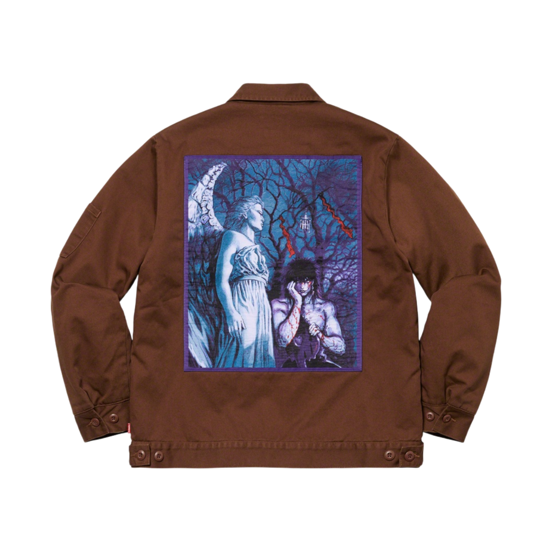 슈프림 x 더 크로우 워크 자켓 브라운 - 21FW(Supreme x The Crow Work Jacket Brown - 21FW) - 2