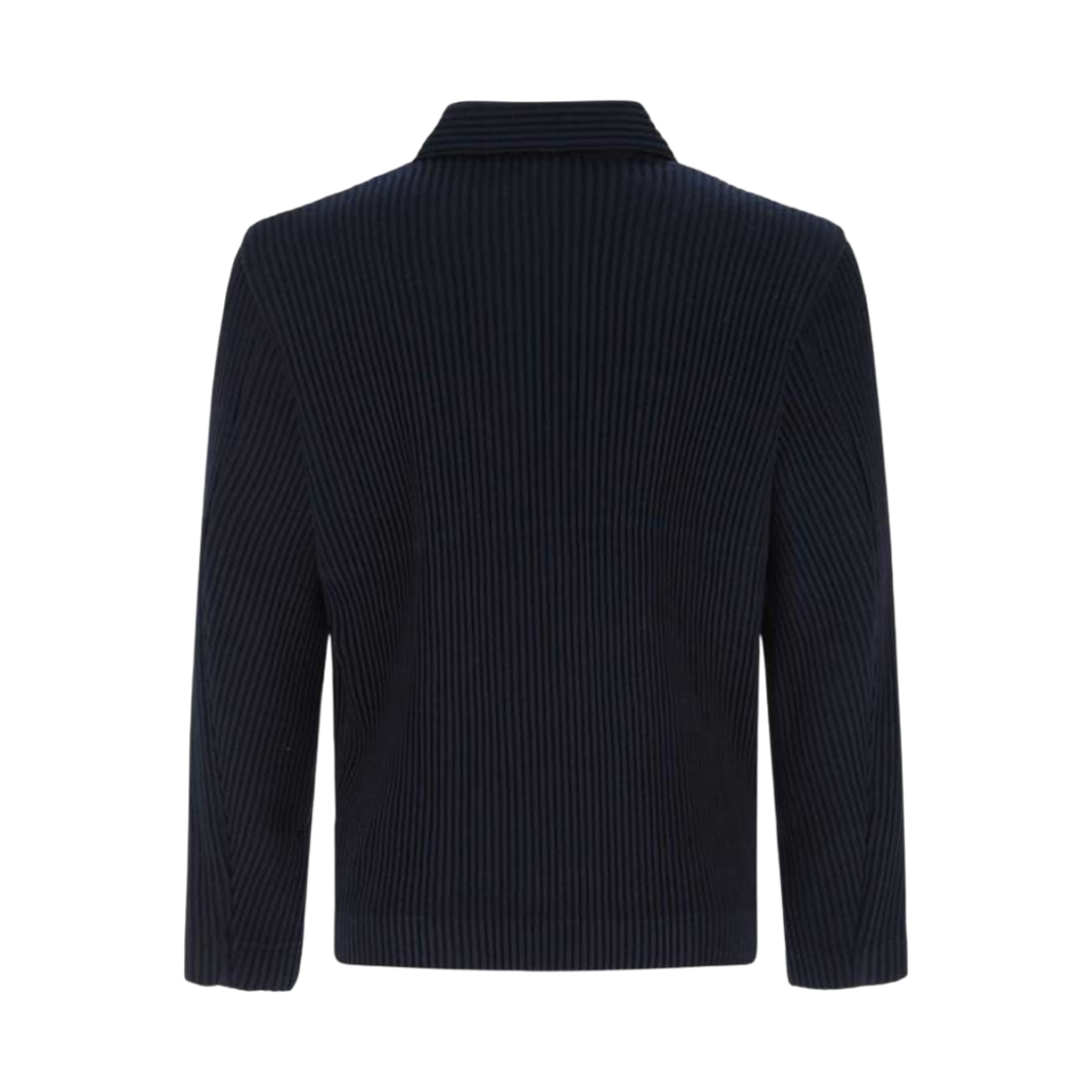 옴므 플리세 이세이 미야케 옥토버 울 라이크 자켓 네이비(Homme Plisse Issey Miyake October Wool Like Jacket Navy) - 2