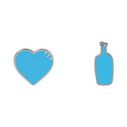 Human Made x Blue Bottle Coffee Pins Blue (Set of 2)