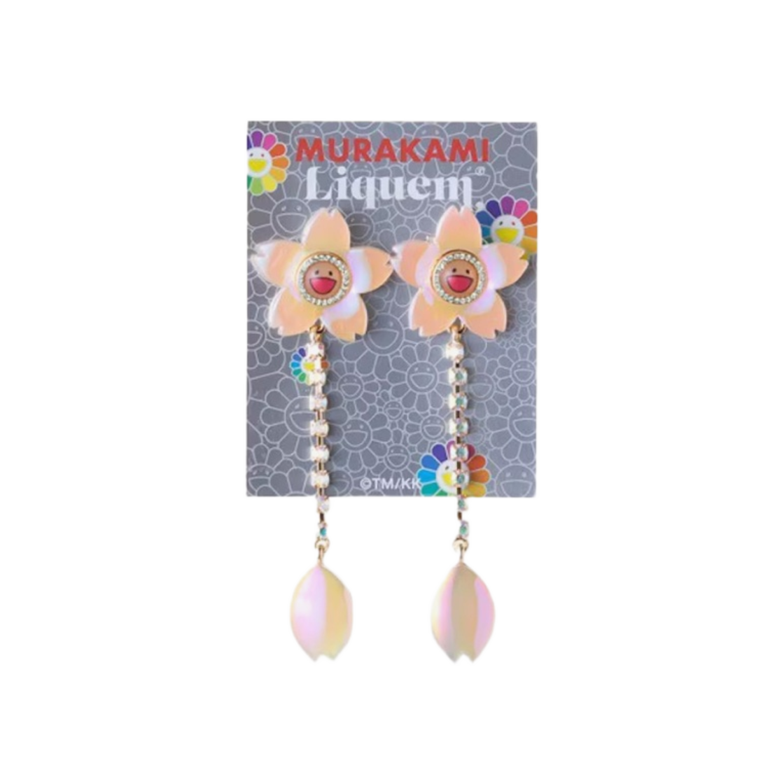 - Kaikai Kiki x Liquem Cherry Blossom Sakura Earrings