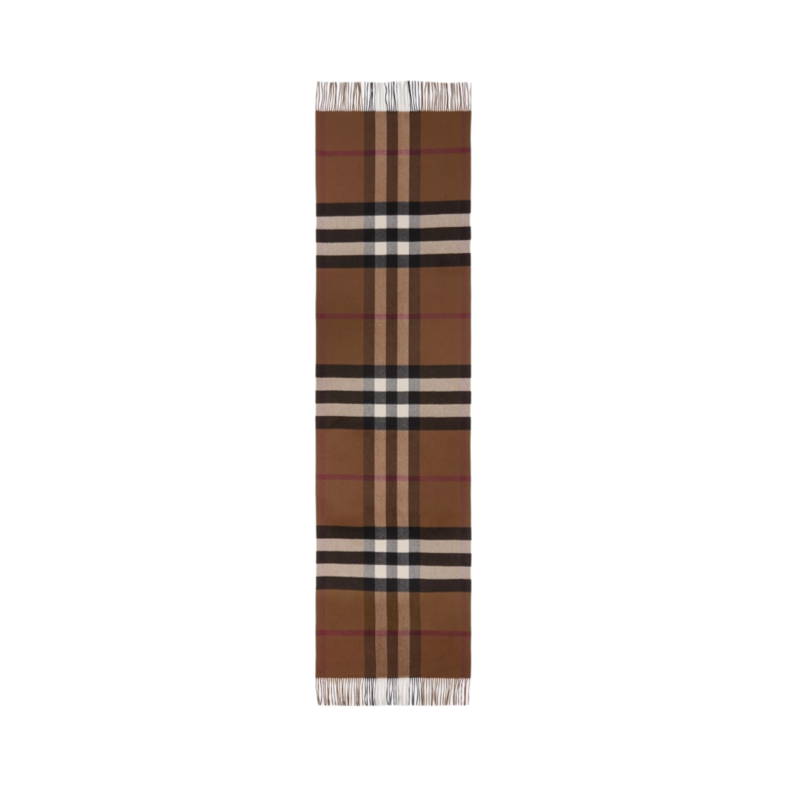 버버리 체크 캐시미어 오버사이즈 머플러 버치 브라운(Burberry Check Cashmere Oversized Muffler Birch Brown) - 2