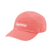 Supreme Washed Chino Twill Camp Cap Coral - 21SS