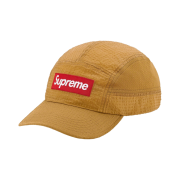 Supreme Mesh Seersucker Camp Cap Tan - 21SS