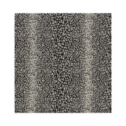 Saint Laurent Square Scarf In Mini Leopard Silk Georgette Black White Grey