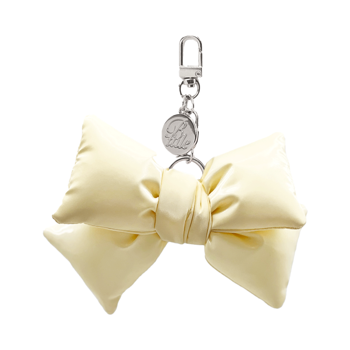 블루밍테일 패디드 리본 키링 버터(Bloomingtale Padded Ribbon Keyring Butter)