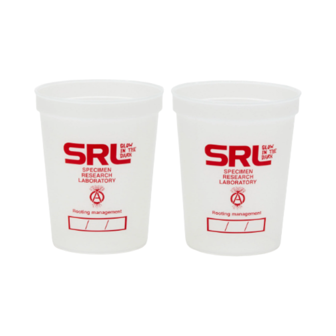 네이버후드 SRL . 플라스틱 컵 세트 그린 (2개입)(Neighborhood SRL . Plastic Cup Set Green (2 Pack))