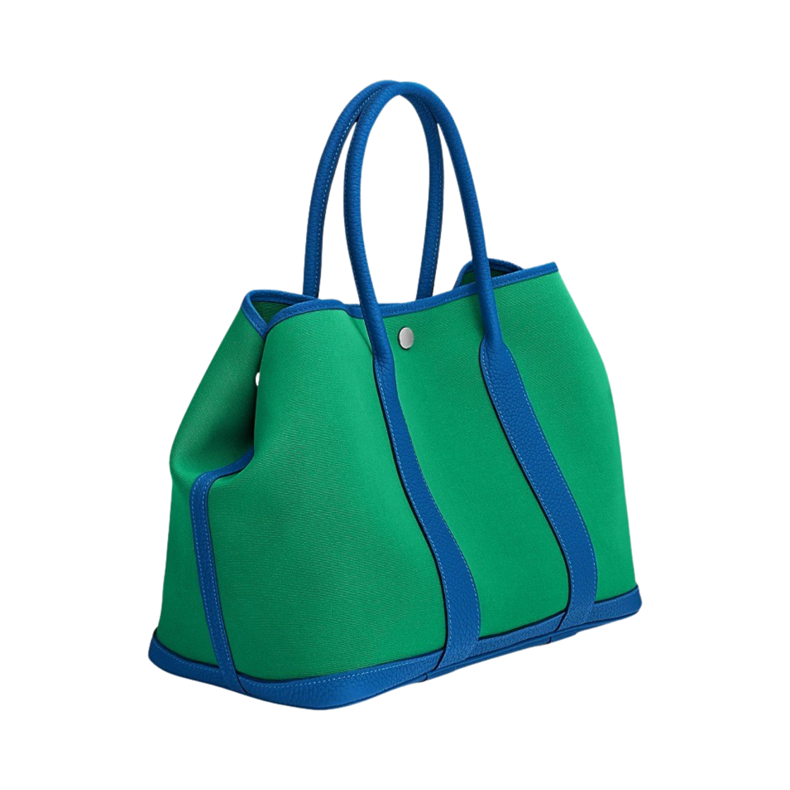 에르메스 가든 파티 30 백 오피시에 네곤다 & 팔라듐 하드웨어 멍뜨 블루 잔지바(Hermes Garden Party 30 Bag Officier Negonda & Palladium Menthe Bleu Zanzibar) - 2