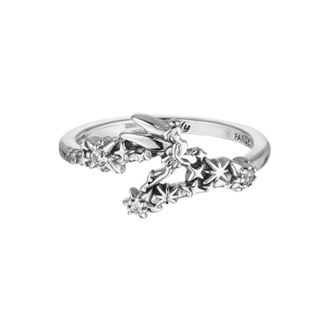 (W) 판도라 디즈니 팅커벨 스파클링 링 스털링 실버 클리어((W) Pandora Disney Tinker Bell Sparkling Ring Sterling Silver Clear) - 1