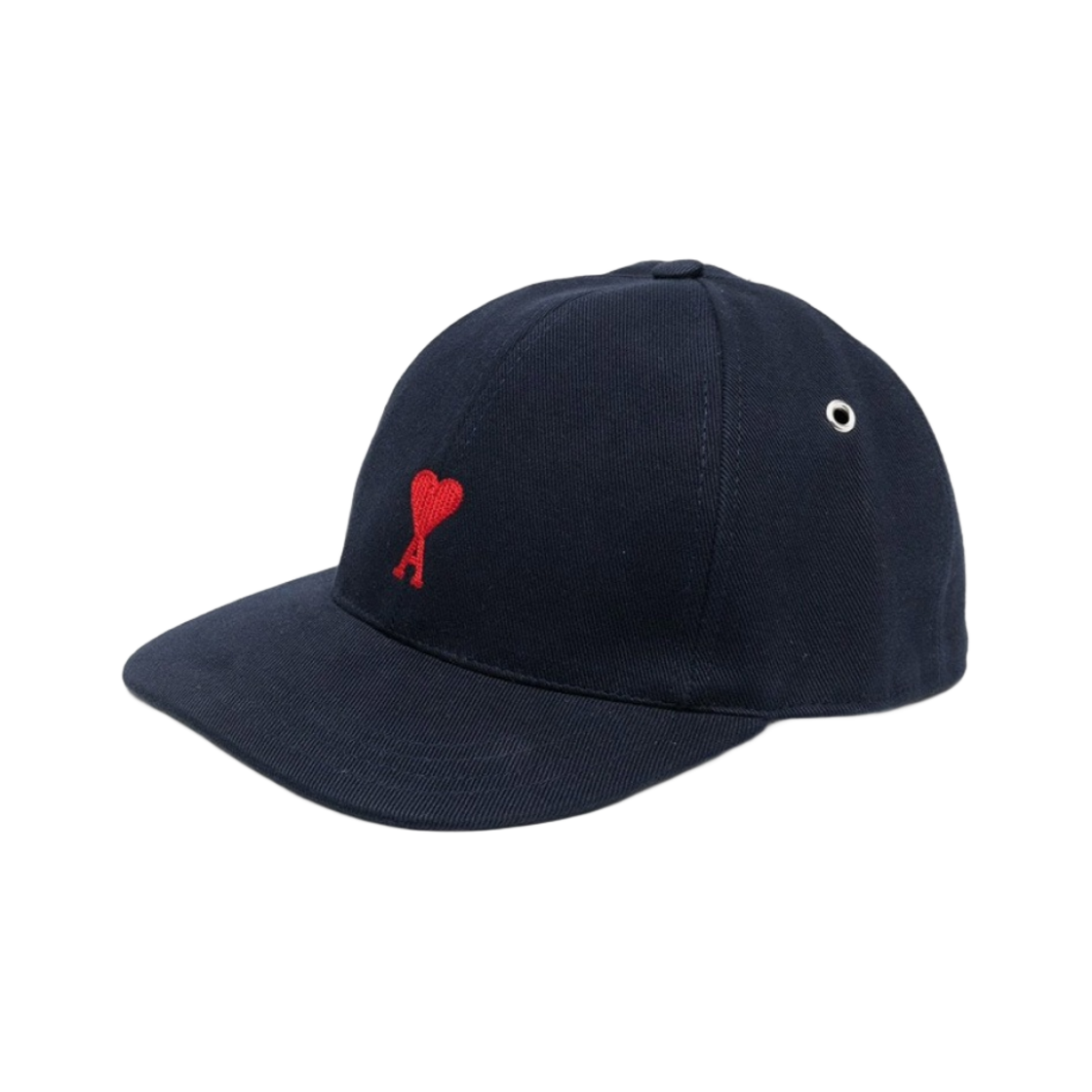 아미 스몰 하트 로고 베이스볼 캡 네이비 마린(AMI de Coeur Baseball Cap Navy Marine) - 1