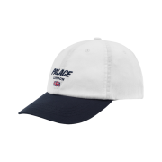 Palace London 6-Panel White Navy - 24SS