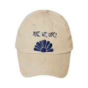 DVAN Daisy Rise Emb Ball Cap Beige