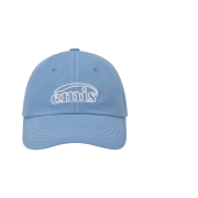 Emis White Stitch Ball Cap Sky Blue